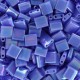 Miyuki tila 5x5mm Perlen - Opaque periwinkle ab TL-483